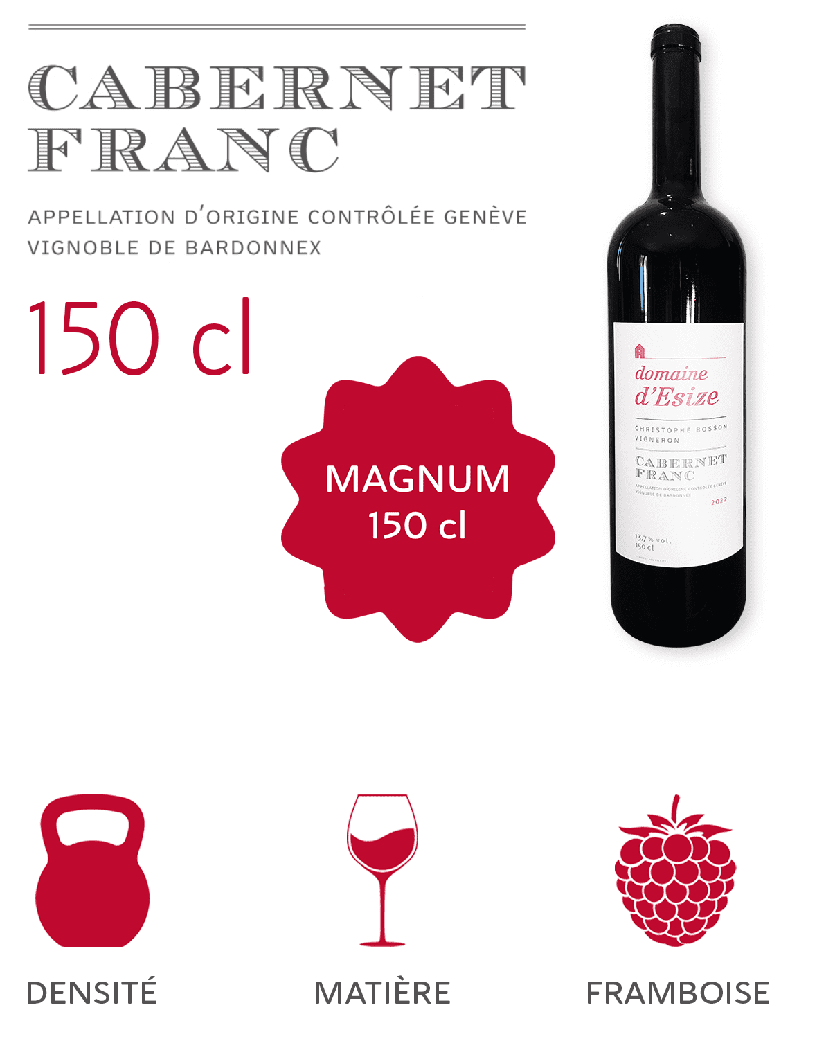 SURECART MAGNUM CABERNET FRANC 150CL 1