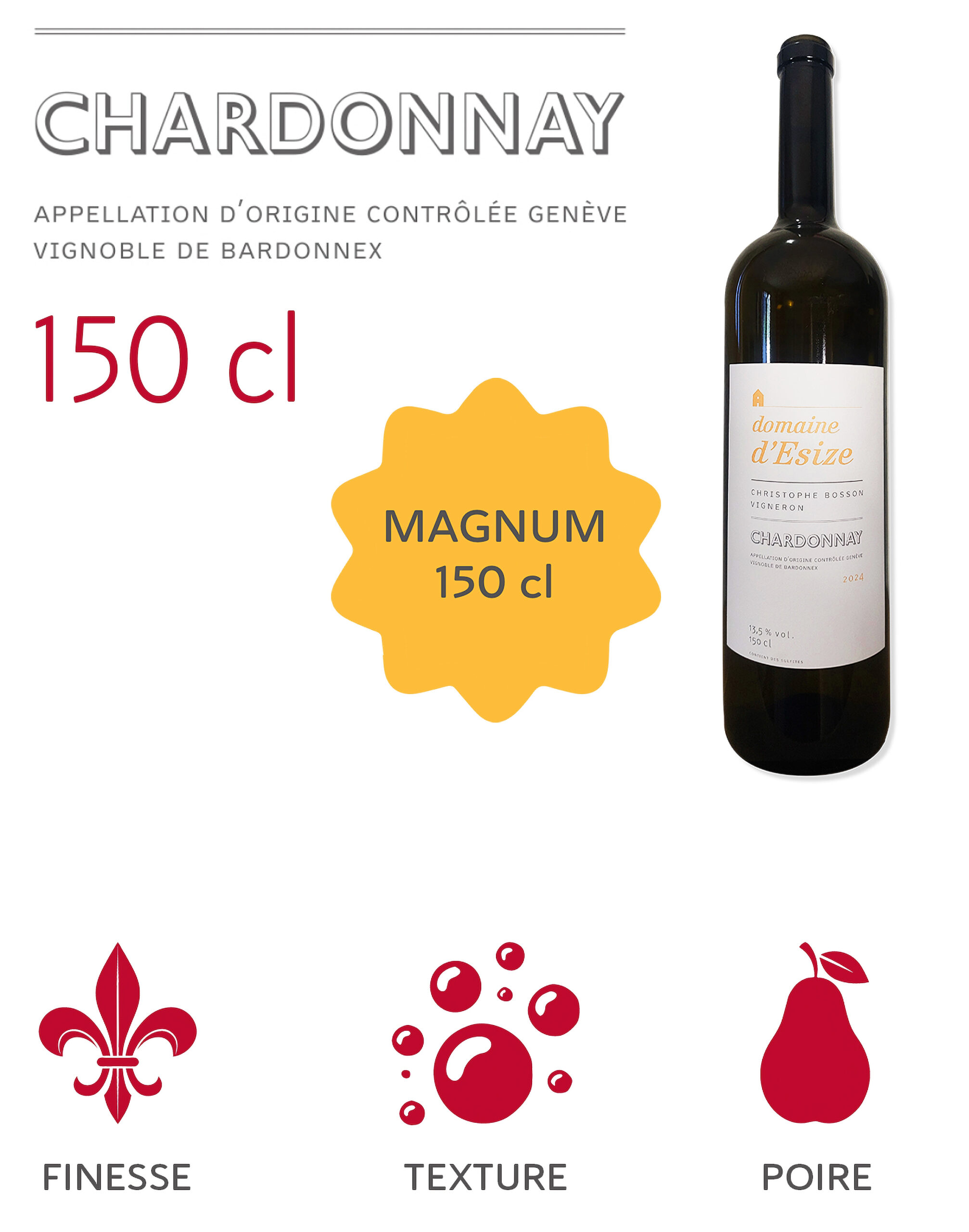 SURECART MAGNUM CHARDONNAY 150CL 2