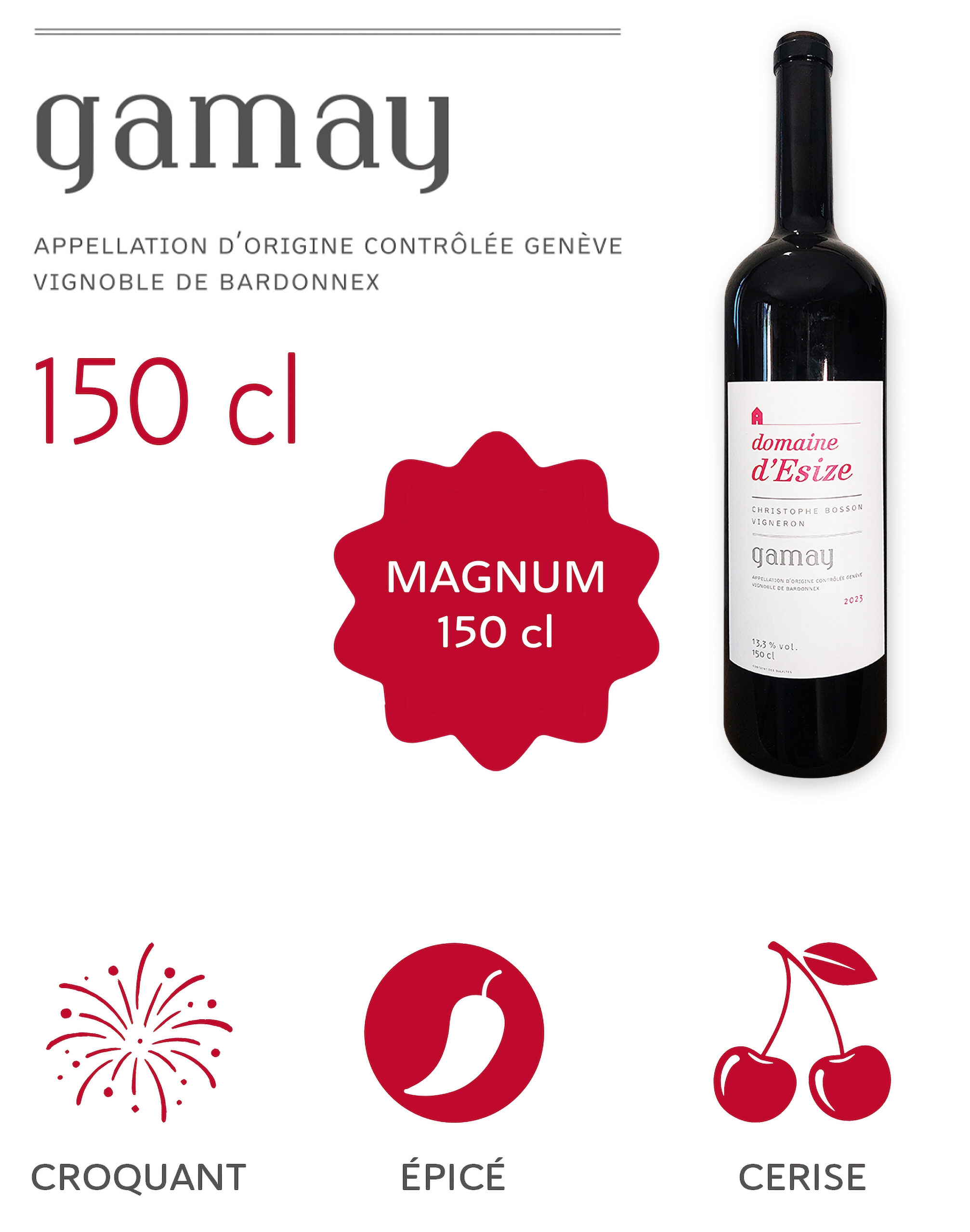 SURECART MAGNUM GAMAY 150CL