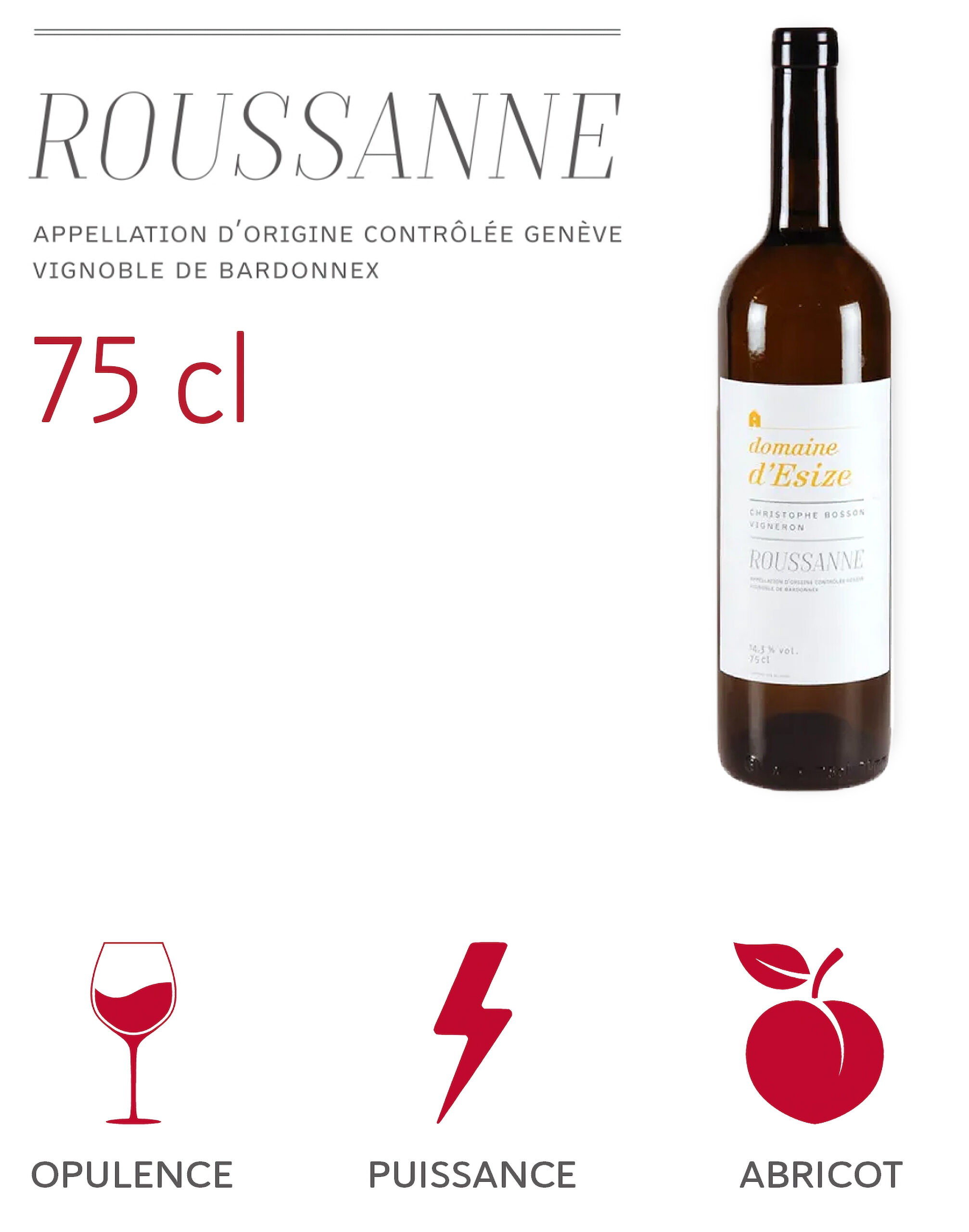 SURECART ROUSANNE 75CL