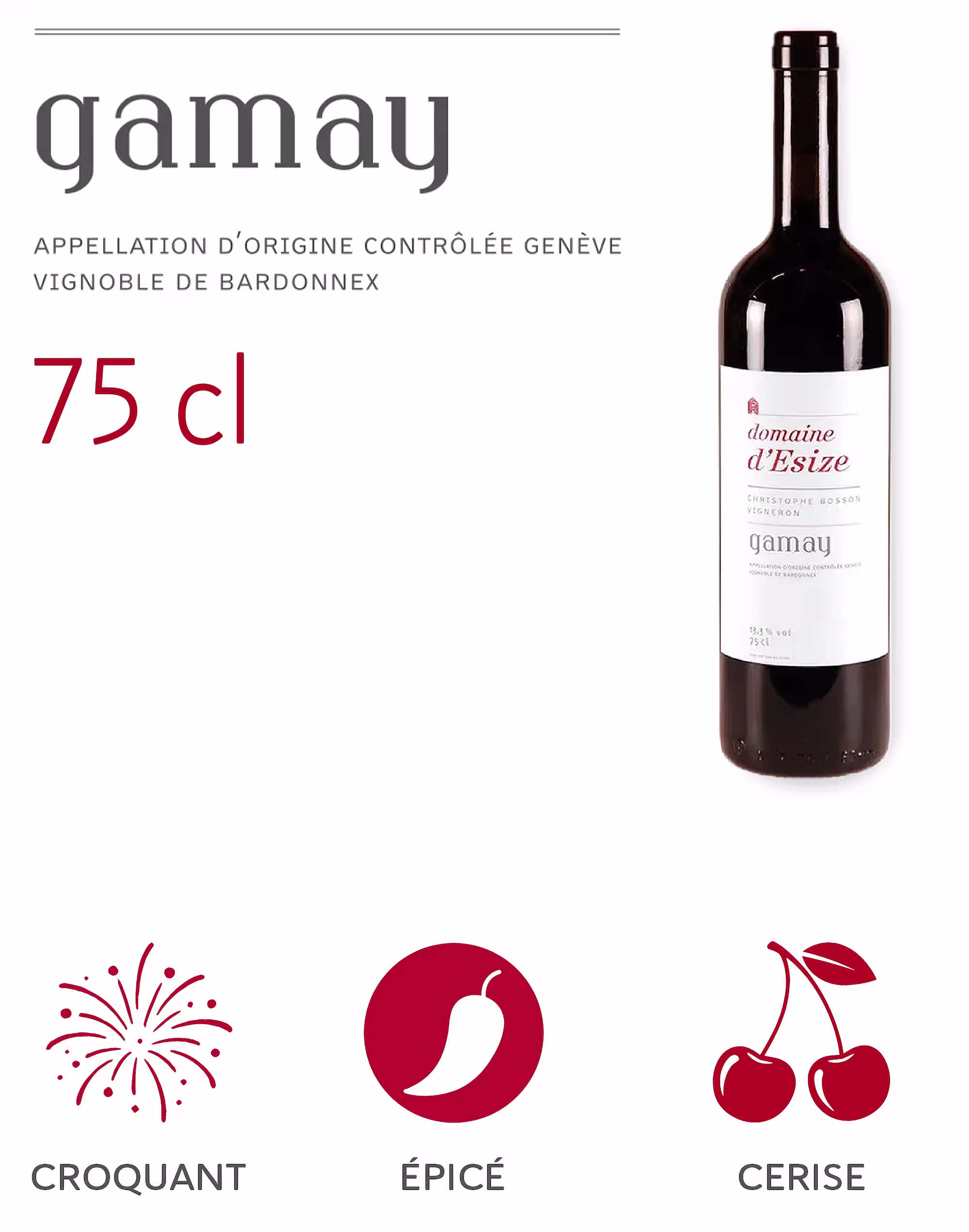 SURECART GAMAY 75CL copie